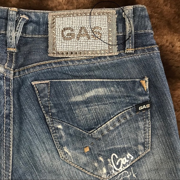 VGUC GAS Jeans slim straight jeans ๐๐๐ - Picture 9 of 13